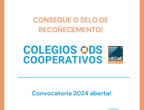 Consegue o Selo de recoñecemento “Colegios ODS Cooperativos” | Convocatoria 2024 de UECoE aberta!