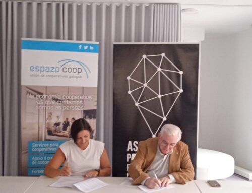 EspazoCoop e a Asociación Pont-Up Store asinan un convenio para impulsar o cooperativismo e fomentar o emprego