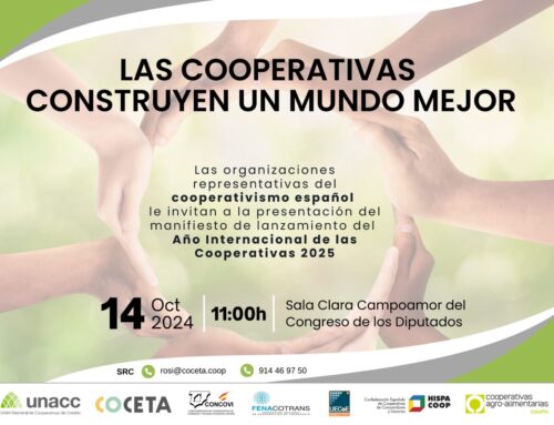 EspazoCoop participará en la presentación de «2025, Año Internacional de las Cooperativas» en el Congreso de los Diputados