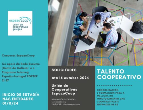 «Talento Cooperativo» Consolídate y mejora tu entidade de economía social