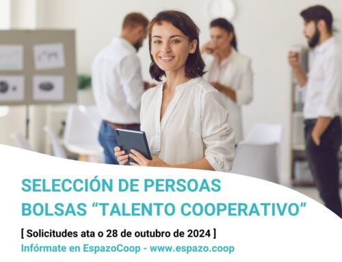 Talento Cooperativo: convocatoria da selección de persoas para ás Bolsas de EspazoCoop