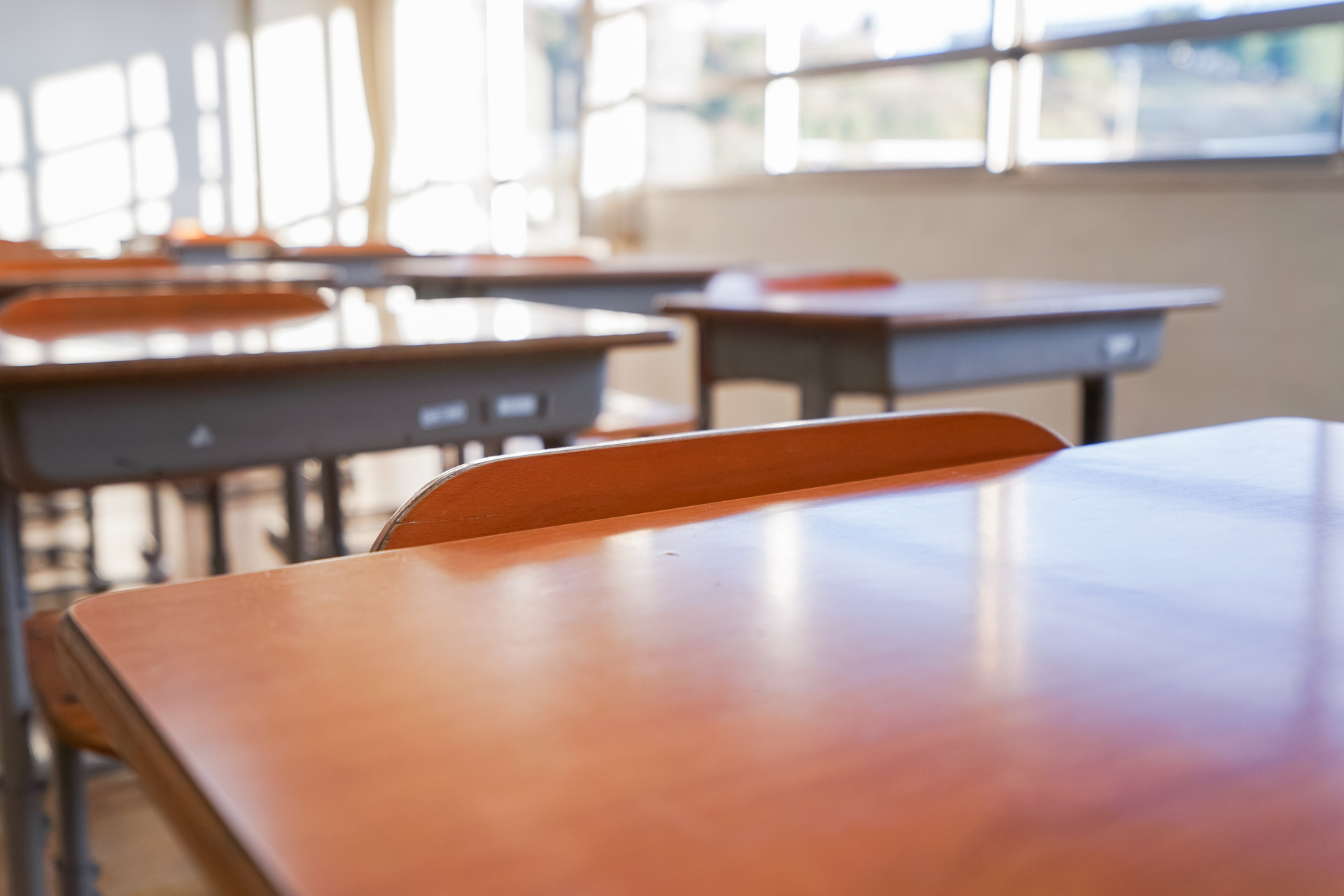 学校の教室 Aula de colexio