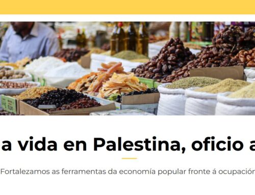 Campaña: Soster a vida en Palestina, oficio a oficio