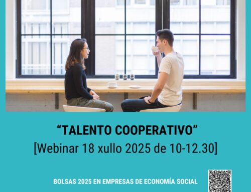 Xornada: Talento Cooperativo. Programa de fortalecemento de empresas de economía social [18 xullo en liña]
