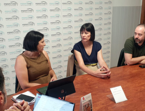 EspazoCoop reúnese con Ana Pontón para achegar as necesidades do cooperativismo galego