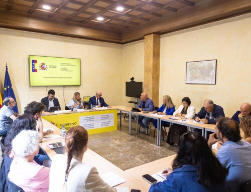 Representantes de EspazoCoop participaron en Ourense nunha reunión con Yolanda Díaz para abordar o impacto dos incendios
